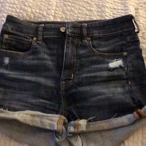 American eagle jean shorts